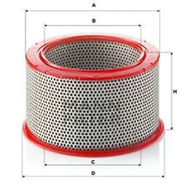 MANN-FILTER воздушный фильтр MANN-FILTER C23115