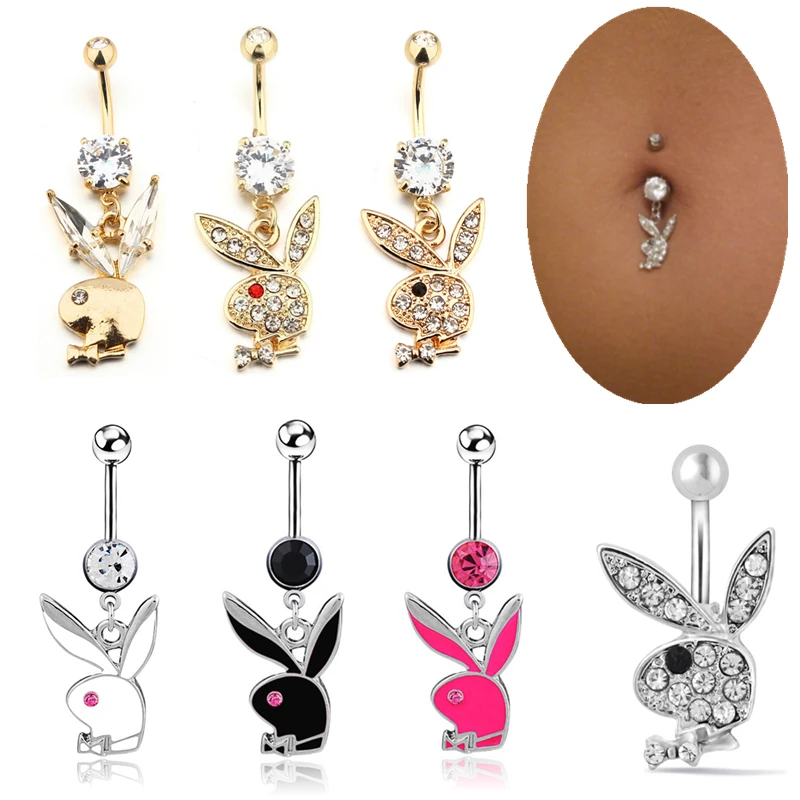 Кольцо-пупка для пирсинга живота из нержавеющей стали 1 шт. | Украшения и