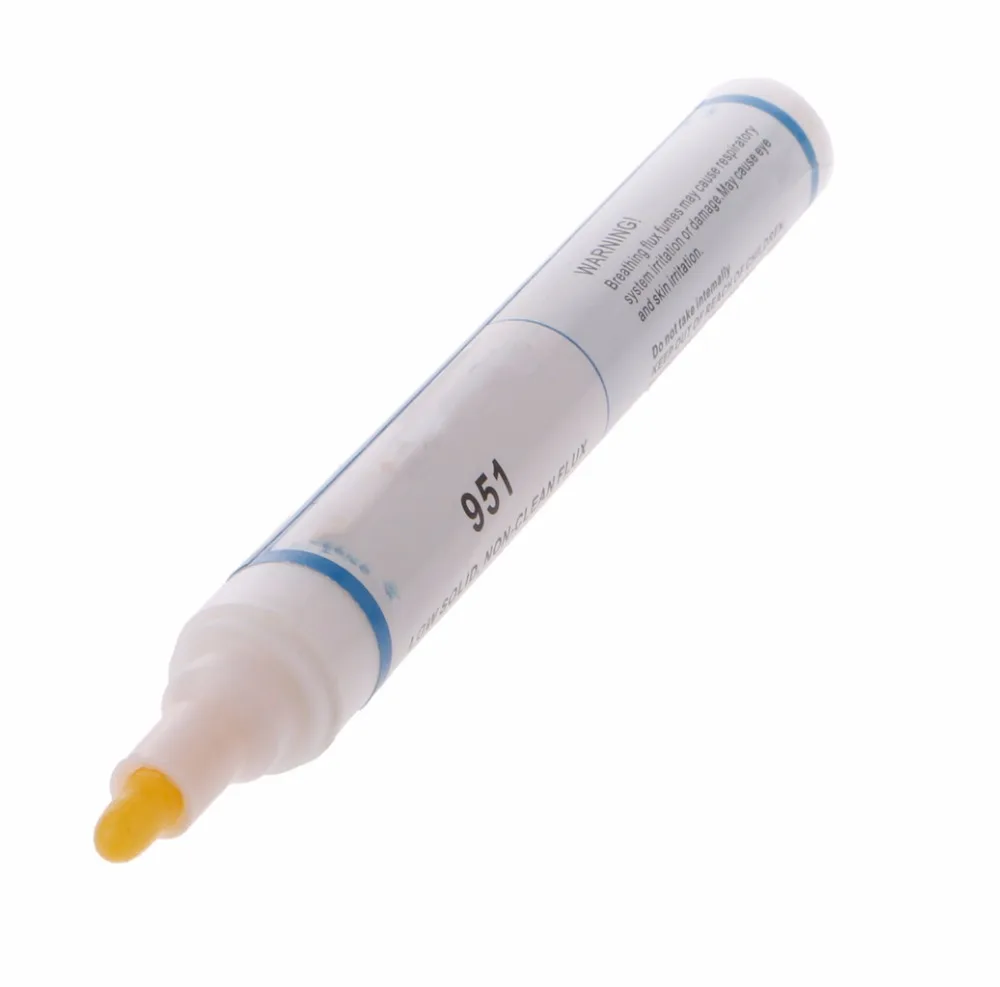 

951 10ml Soldering Rosin Flux Pen Low-Solids Non-clean For Solar Cell Panel DIY 2018 New