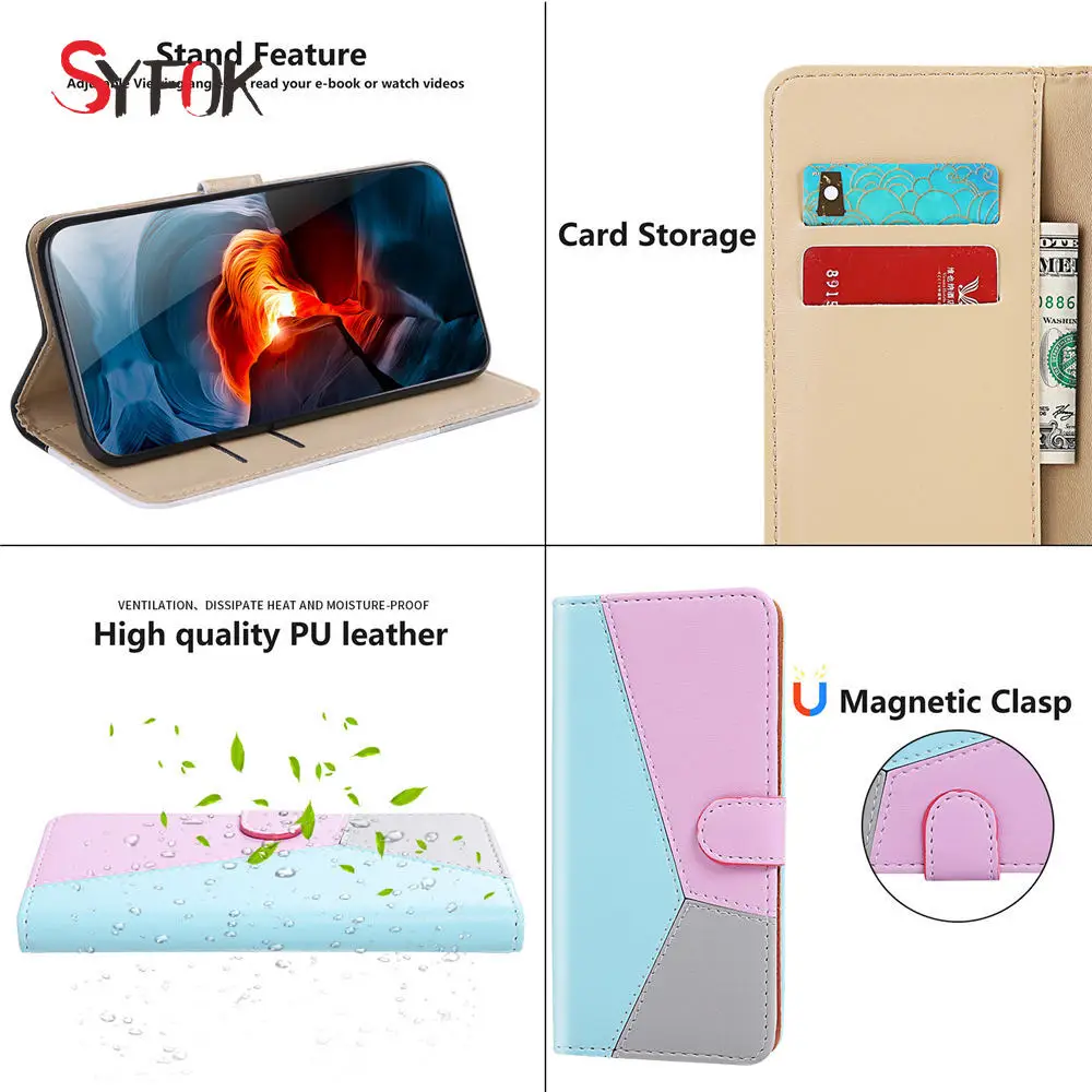 Цветные телефонные чехлы Splice для Samsung Galaxy S20 Ultra S9 S8 S10 Plus S10E S7 edge Note 10