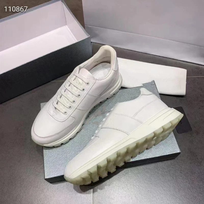 

Men shoes spring and autumn men leather casual shoes black white flat shoes fashion breathable shoes 38-46 large size