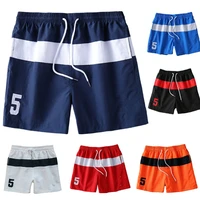 casual sports shorts mens fashion tether intranet splicing straight tube loose plus size fat shorts mens summer surf swimwear