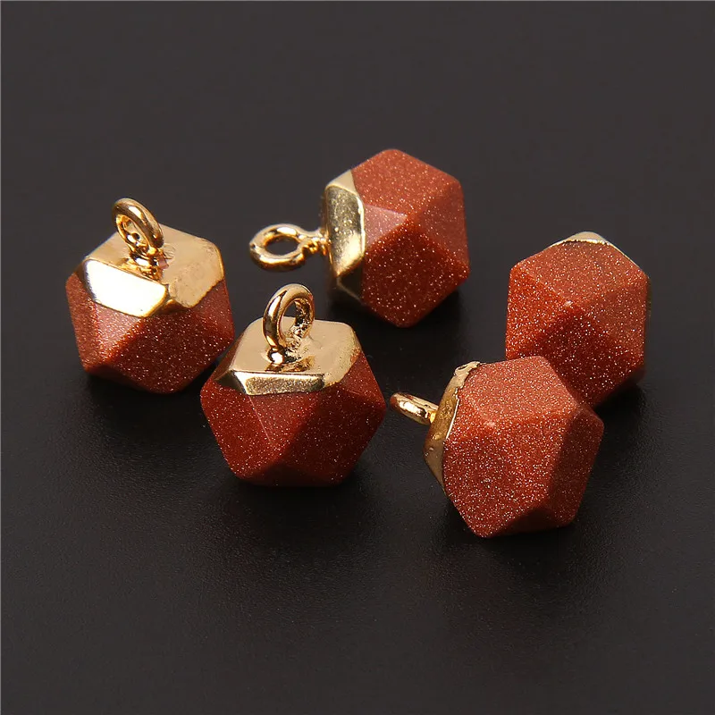 Оптовая продажа модные очаровательные кубики с гранями опал натуральный
