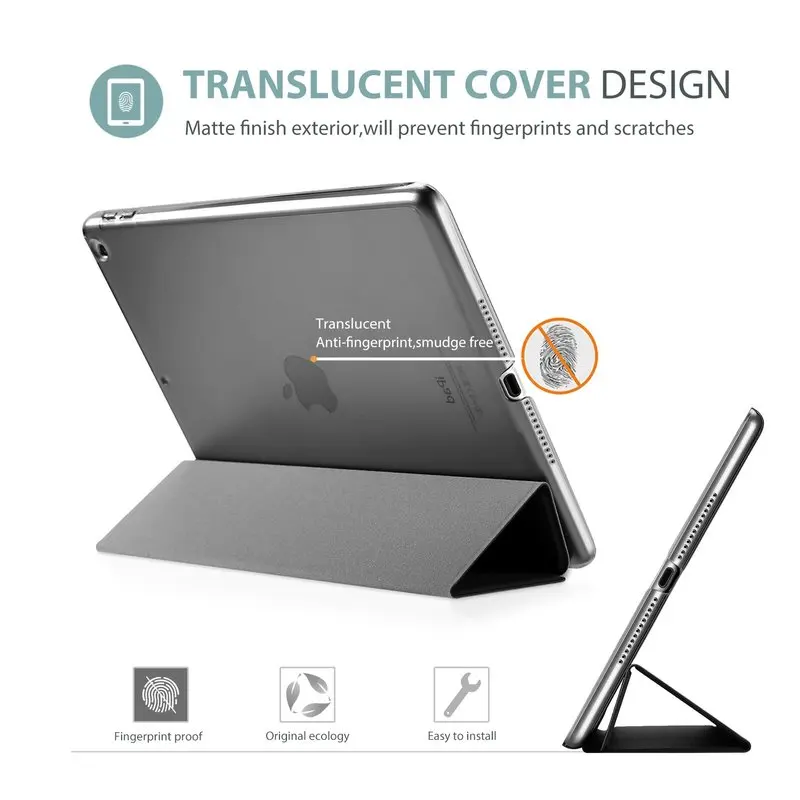 Case for iPad 2017 2018 9.7" Tablet Cover Auto Sleep Wake Up Air 1 2 5/6th Gen Ultra Slim Lightweight Stand Smart | Компьютеры и