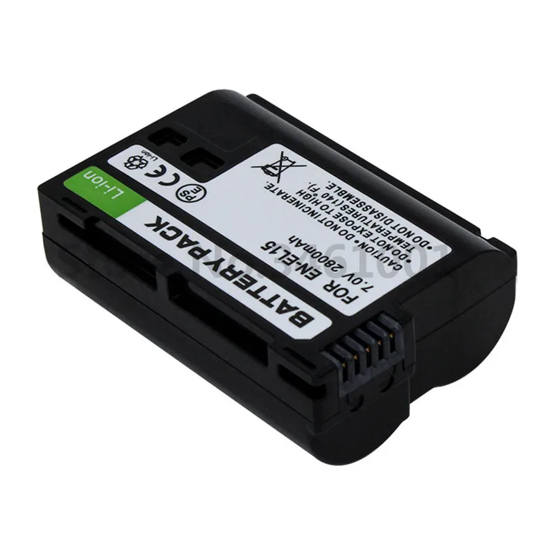 10 шт./лот EN-EL15 Battery EN EL15 ENEL15 комплект батарей для камеры Nikon D600 D610 D600E D800 D800E D810 D7000 7100