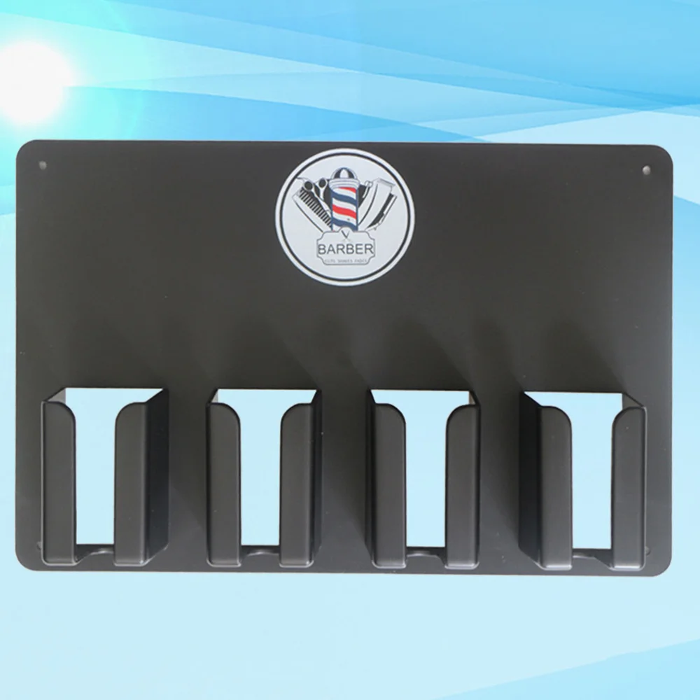 

Hair Clipper Hanging Rack Eletric Hair Cutter Holder Hair Trimmer Storage Rack Black