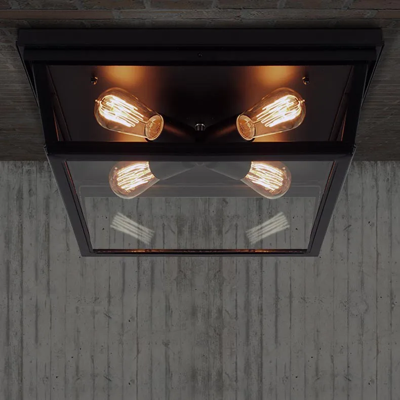 Современные светодиодные потолочные лампы для Гостиная квадратный светодиодный