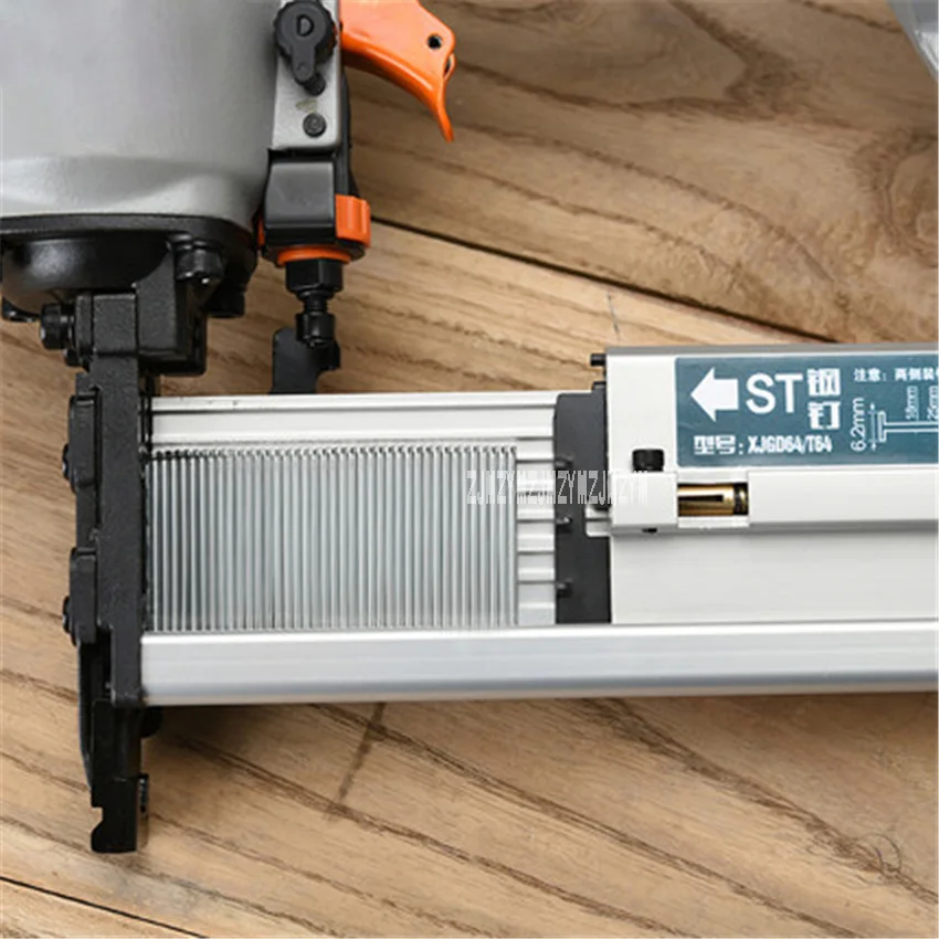 DC-DA-006 T64/ ST64 Pneumatic Nail Gun Wire Slot Nailing Device Woodworking Professional Concrete 0.5-0.8Mpa | Инструменты