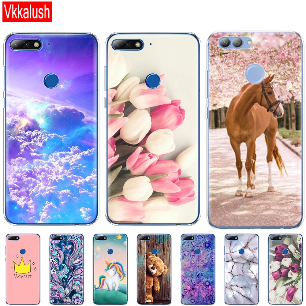 Чехол для телефона Huawei Nova 2 2s Plus Lite Мягкий ТПУ силиконовый чехол задней панели 360
