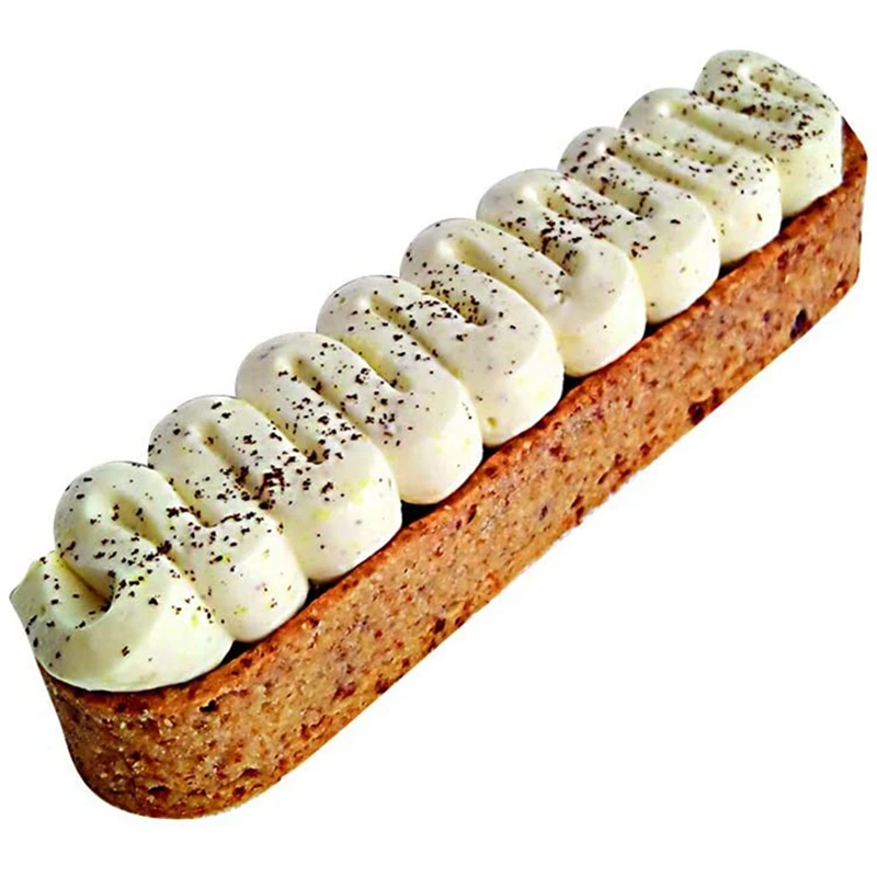 

5PCS Mini Mousse Cake Ring Stainless Steel Perforated Mold & 1x Cup Brush Glass Cup Brush Cup Brush Three-Head Cup Brush