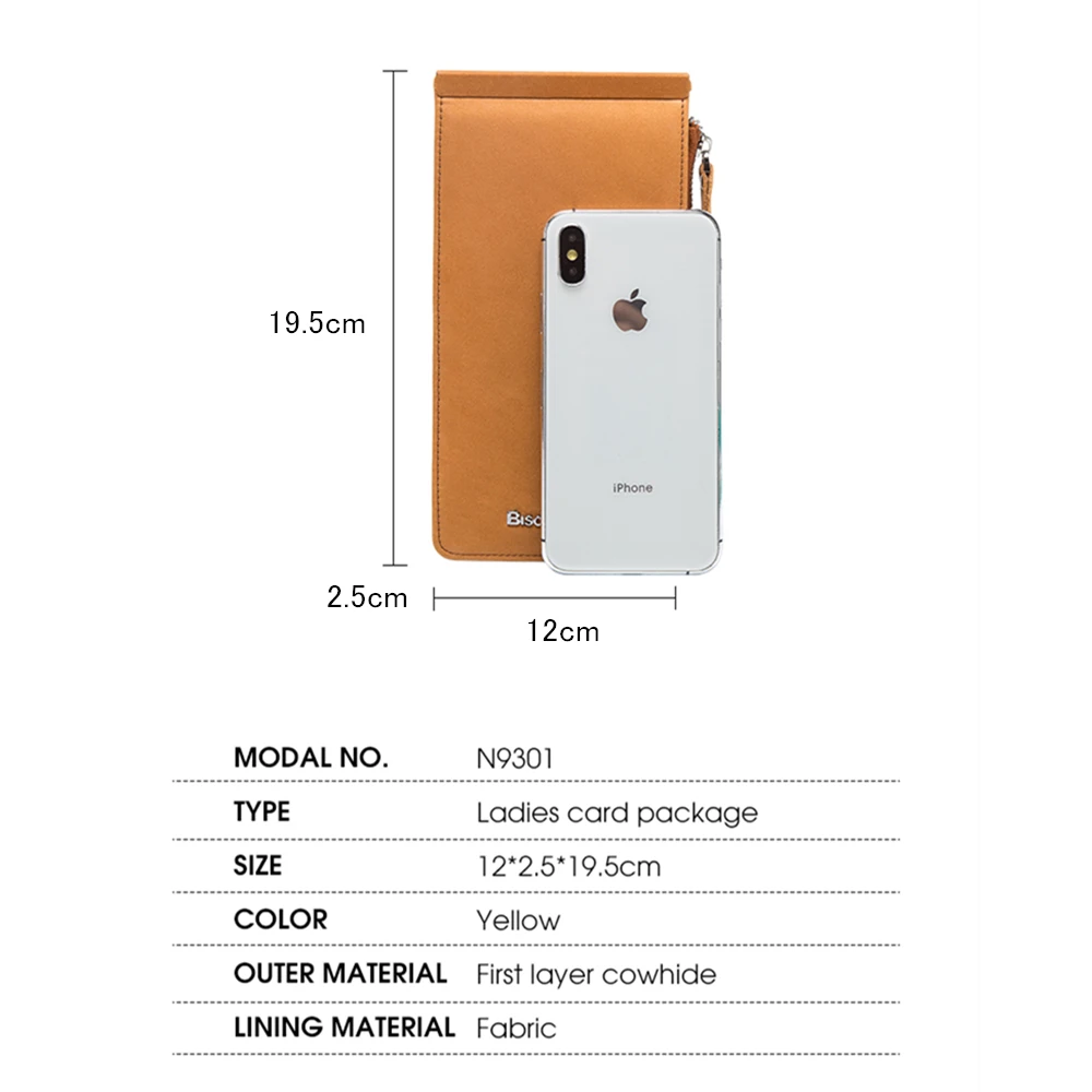 BISON кошельки из денима держатель для карт кошелек натуральной кожи мужской