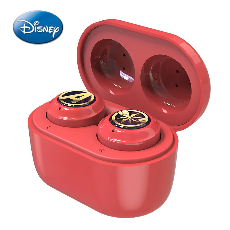 

Новинка 2022, беспроводная гарнитура Disney мультяшная гарнитура TWS Bluetooth 5,0 с шумоподавлением, сенсорная спортивная Гарнитура, игровая гарнитур...