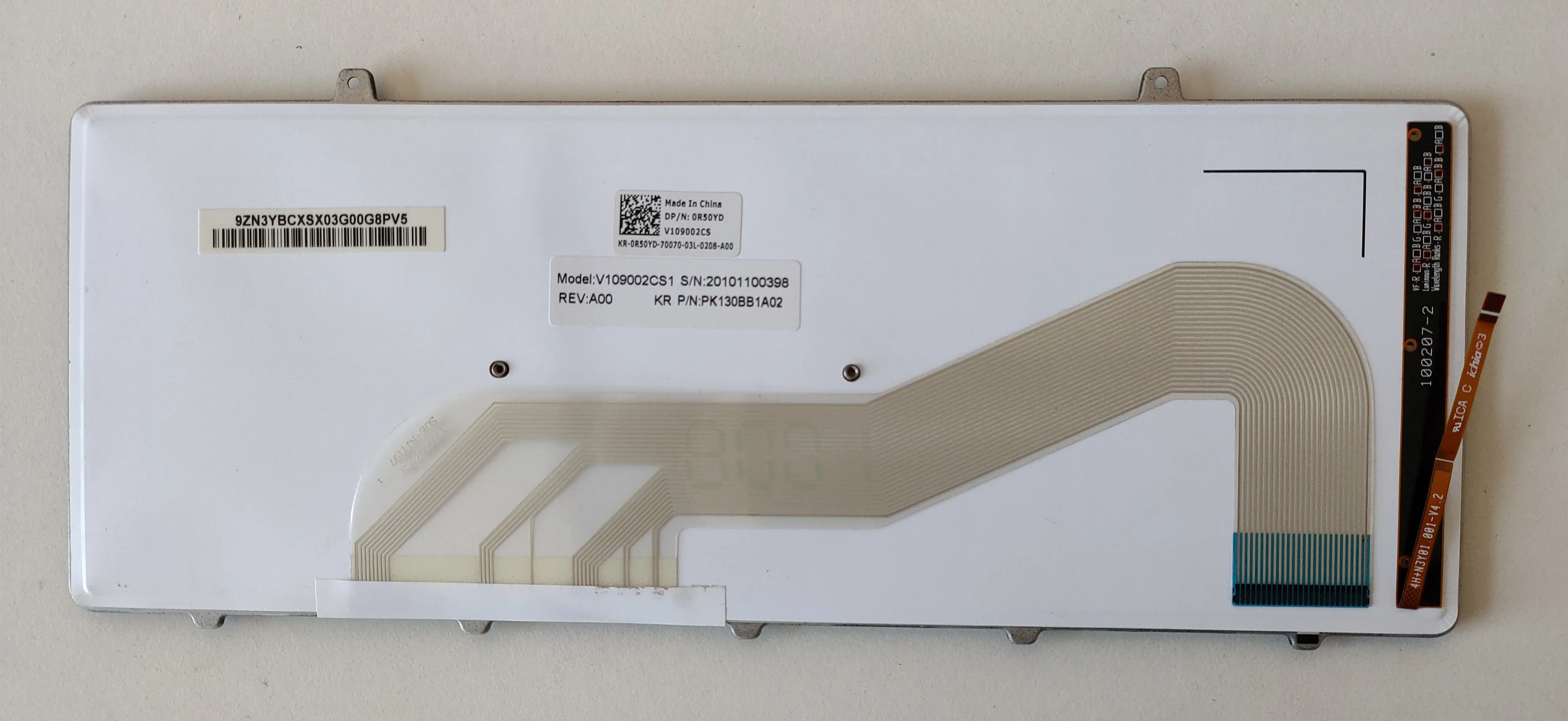 Новая канадско-Французская клавиатура для ноутбука Dell Alienware M11 R2 R3 M11X с подсветкой