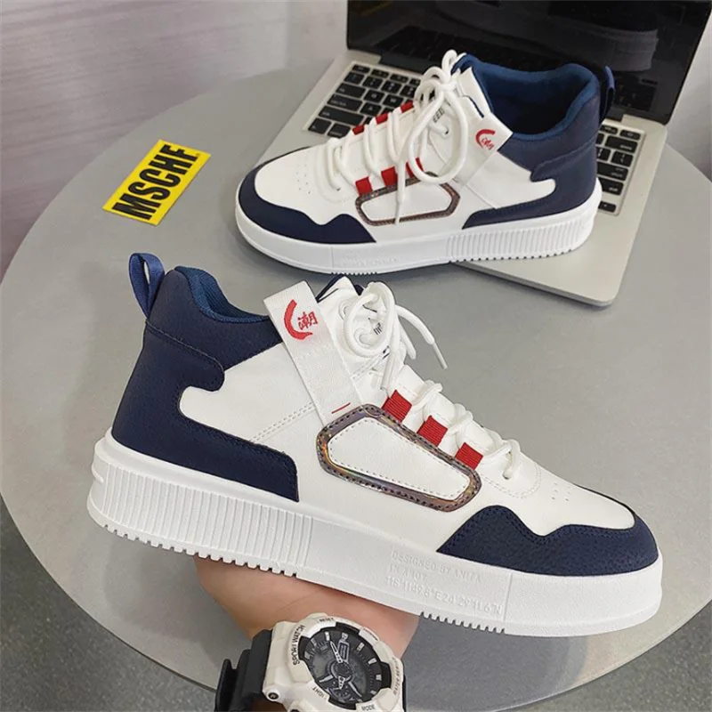 

2021 Autumn Men's Skateboarding Shoes Comfortable Sports Outdoor Sneakers Fashion White Chaussure Homme Tenis Masculino