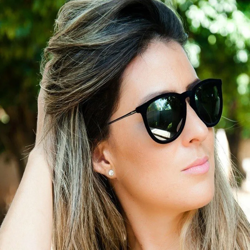Солнцезащитные очки для женщин и мужчин фирменный дизайн кошачий глаз
