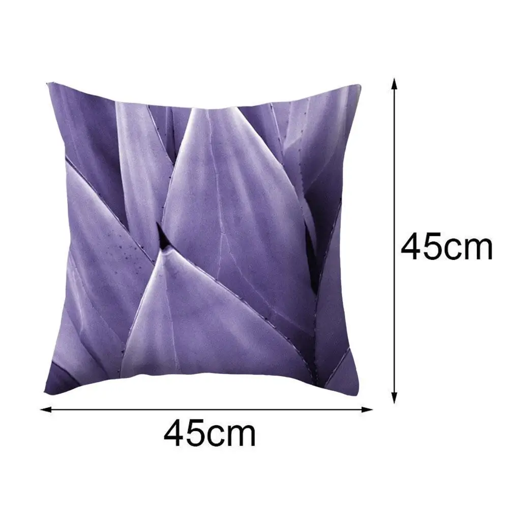 

Purple Geometric Print Pillow Covers Modern Fashion Home Decorative Sofa Throw Pillows Room Pillow Cover Decorative Wholesale