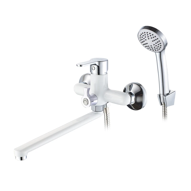 

Bathroom Bathtub Faucet Shower Faucet Set Mixer Wall Mounted Waterfall Bathtub Faucet with Handheld Shower Head