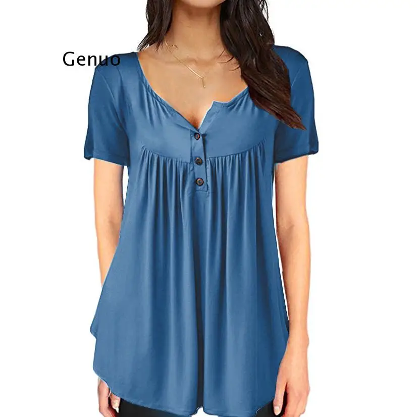 

Female T-shirt For Women Plus Size Tshirt Fashion Women's T-shirts V-Neck Casual Tops Woman Clothing Big Size