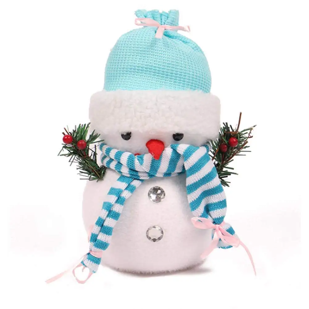 Рождественский снеговик Мягкие плюшевые игрушки для детей подарок Снеговик пены