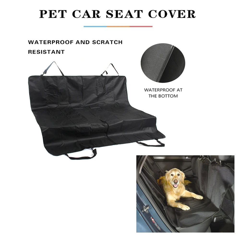 Dog Car Seat Cover Foldable Waterproof Car Mat Universal Dog Car Hammock Car Rear Back Seat Safety Cushion Dogs Car Supplies