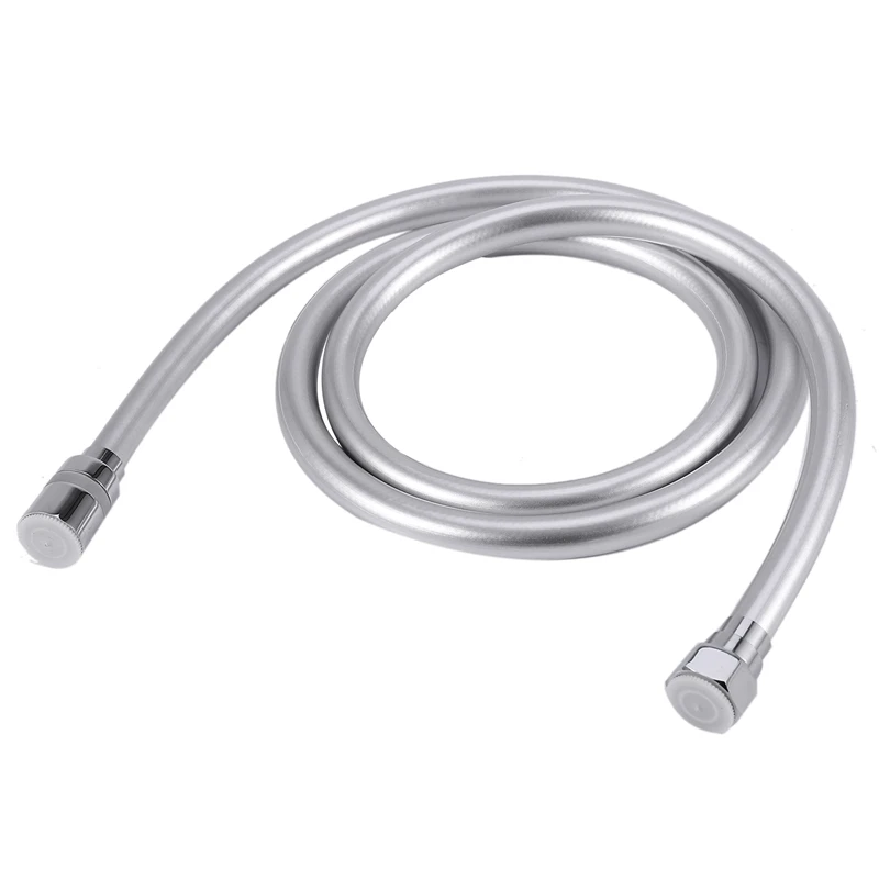 

PVC High Pressure Thickening Anti-Winding Smooth Shower Hose for Bath Handheld Shower Head Flexible Shower Hose-1.5M