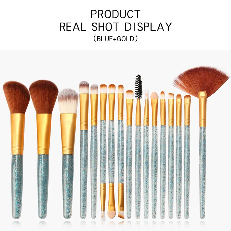 

Hot 1 Set Makeup Brush Cosmetic Tools Nylon Portable Face Eyes Eyeshadow Foundation FRE-Drop