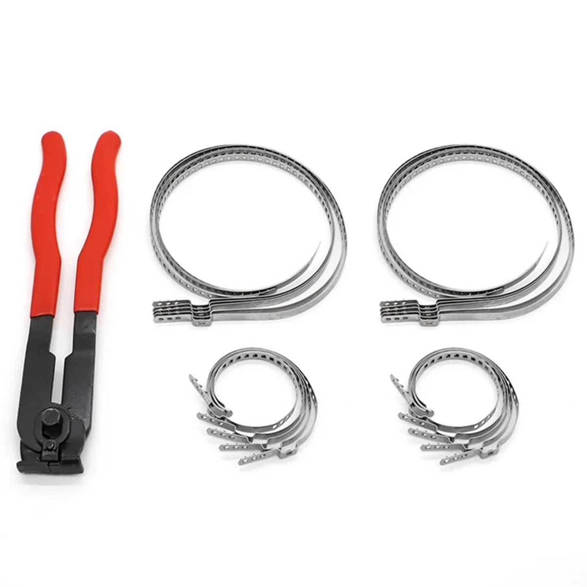 

1 шт., обжимные клещи и 20 шт. зажимов CV, Зажимные клещи, инструмент, обжимные ушные удлинители, набор инструментов, осевые плоскогубцы CV, зажим
