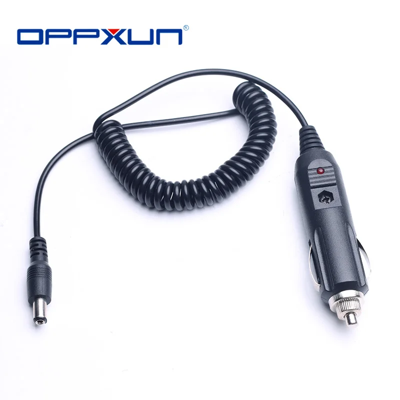 

Car Charger Cable For Two-Way Baofeng Walkie Talkie UV-5R UV-5RE 5RA 82 3R Radio Cigarette Lighter Slot 12V DC Power Charge Cord