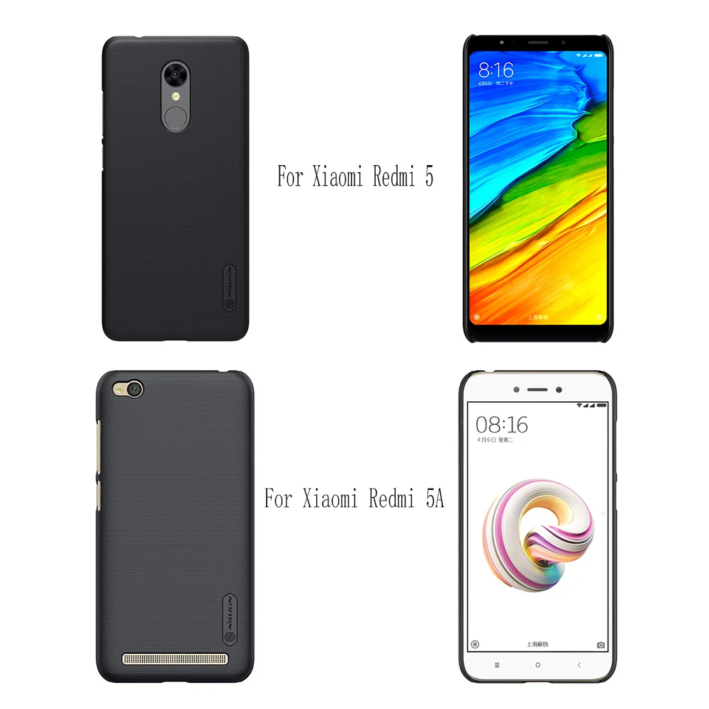 Чехол Nillkin для xiaomi Redmi 9/9A/9C redmi 8/8A / 7/7A/ 6/6A/6 Pro/5/5A Матовый Жесткий чехол-накладка из