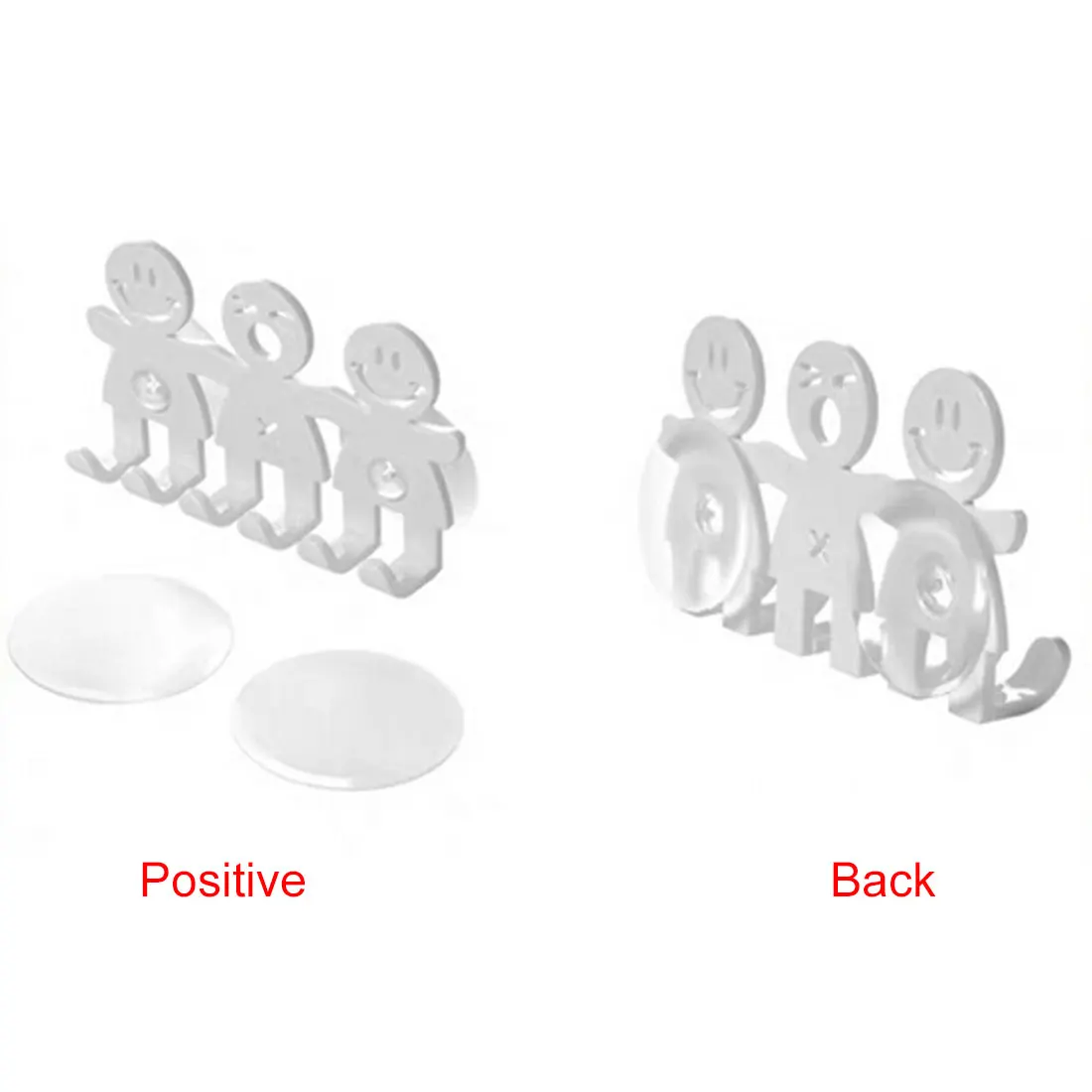 Присоска для зубной щетки 5 позиционный держатель ванной комнаты с мультяшным