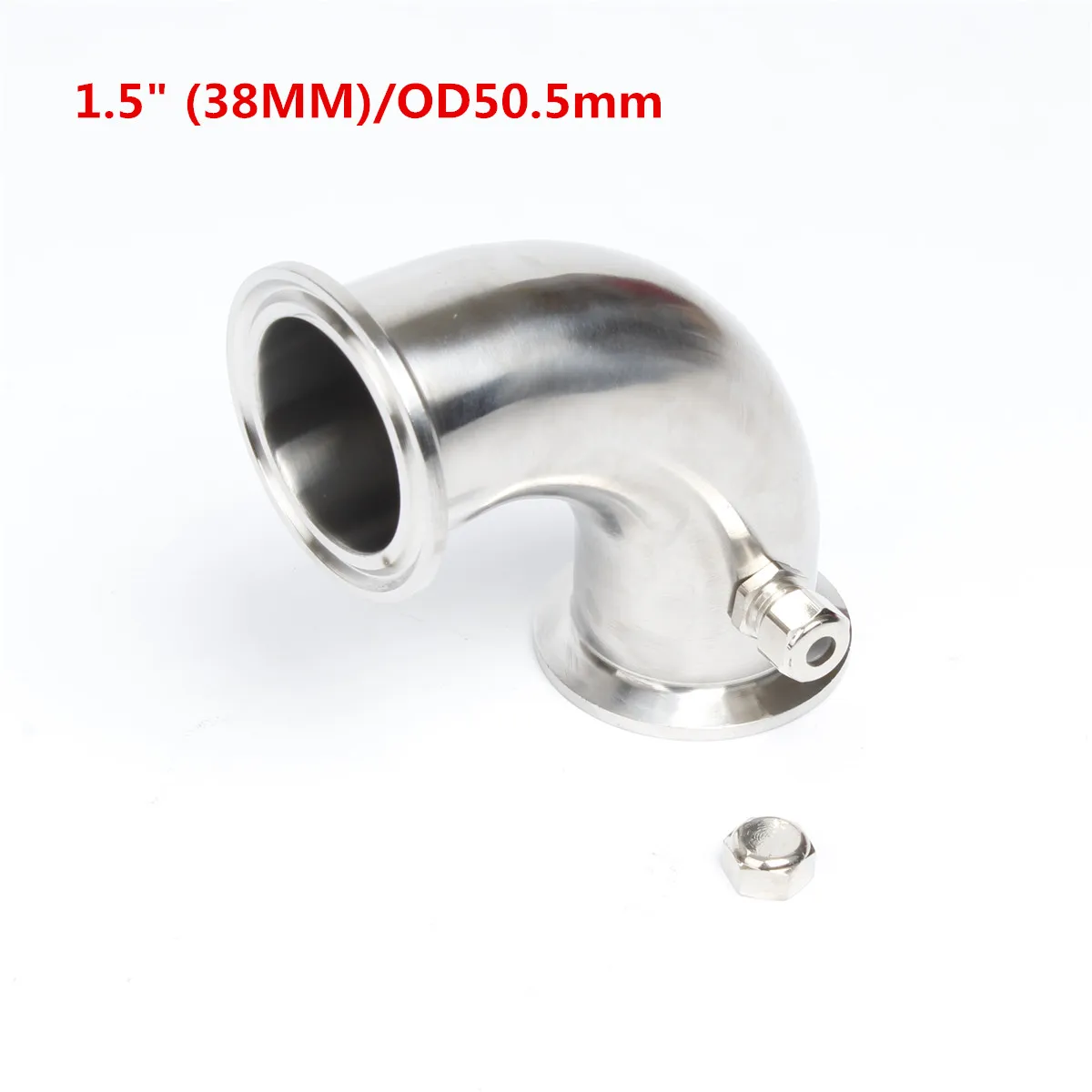 Трехзажимный колено Thermowell 1 5 дюйма OD мм 2 od 64 90 градусов соединитель для датчиков