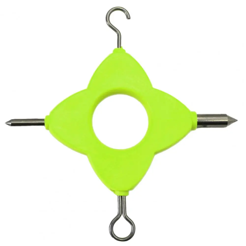 

Fishing Knot Rig 4 in 1 Easy to Carry Plastic Terminal Tackle Hair Rig for Fishing
