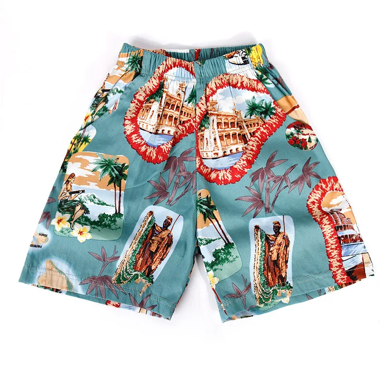 

Children's Cotton Shorts for Boys Summer Loose Half Pants Printing Beach Shorts Pant Sports Clothes Kids Casual Homewear Costum