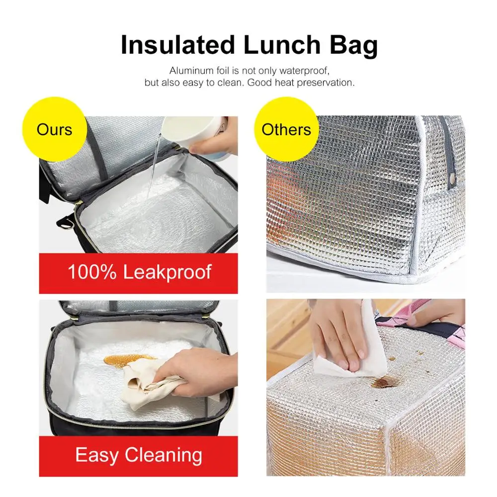 

Realer women bag backpacks multifunctional bag Diaper Bag canvas unisex waterproof leakproof for lunch school work travel 2021