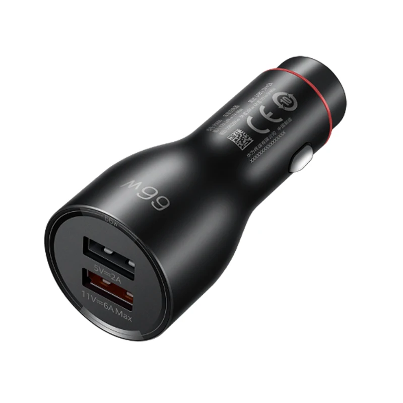 Оригинальное зарядное устройство Huawei автомобильное для быстрой зарядки 66 Вт 11 в 6