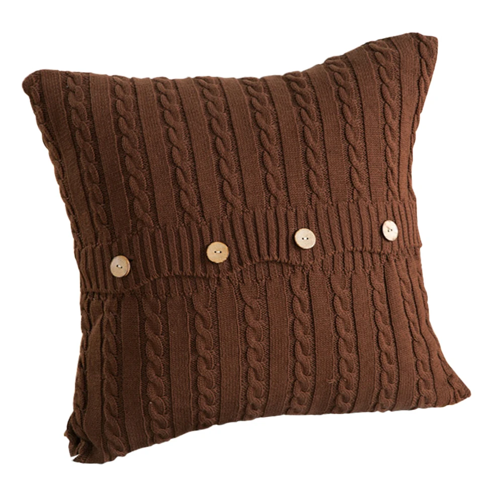 45x5 см вязаный чехол для подушки натуральная подушка мягкий дивана кровати