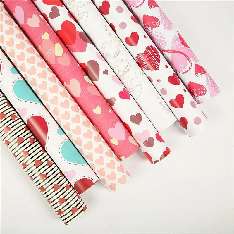 Packaging Diy Handmade Wrapping Paper For Wedding Party Deco Vintage Craft Paper