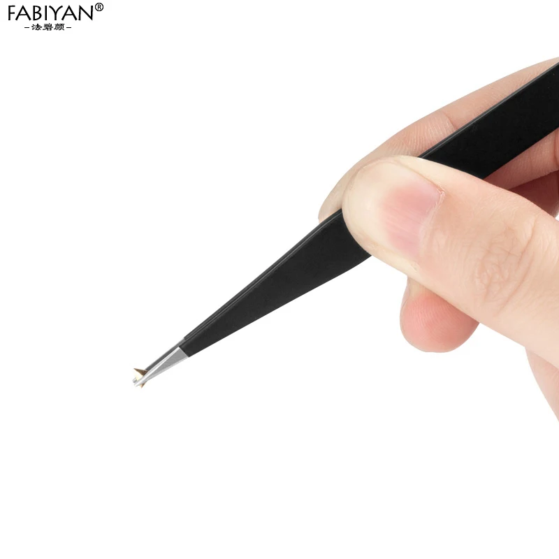 2 шт. пинцет для ногтей из нержавеющей стали | Красота и здоровье