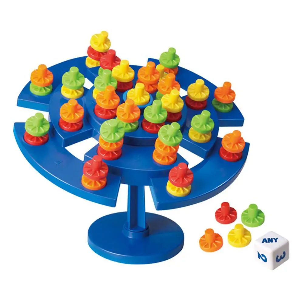 

Novelty Balance Turntable Stacking Board For Parent-Child Activity Boosting Kids IQ Children Toy Gift Party Games Dropshipping