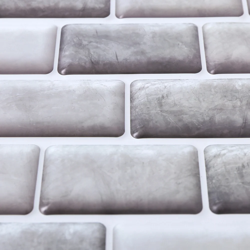 10 шт. упак. 3D наклейки на кирпичные стены самоклеящиеся водонепроницаемые панели