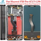 Дисплей для Huawei P20 Pro CLT-L29 ЖК-дисплей сенсорный экран дигитайзер сборка Замена ЖК для Huawei P20 Pro экран 6,1 дюйма