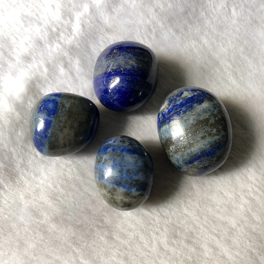 Natural 8/10/12mm Azul Lapislázuli Piedra Preciosa Redonda granos collar 18''AAA