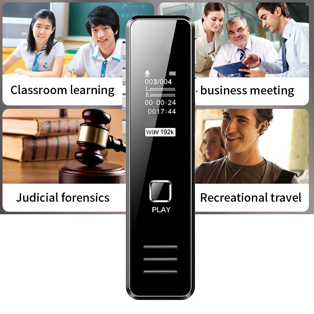 

Аудио Ручной цифровой ручка шумоподавление цинковый сплав активированный на большие расстояния диктофон интервью диктофон HD портативный