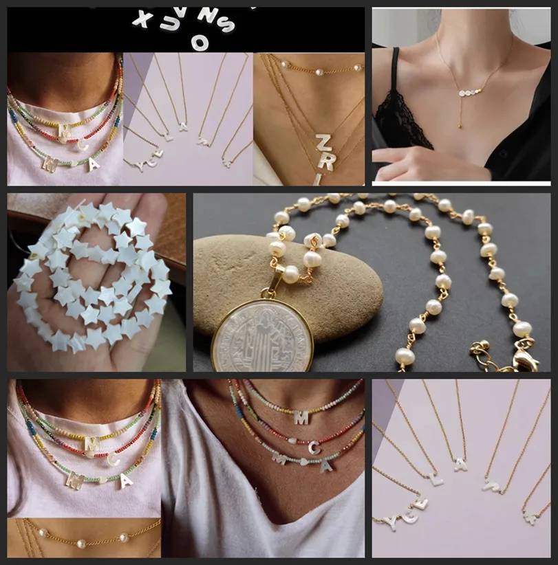 Натуральные белые жемчужные бусины в виде ракушек для швабры свободные