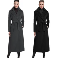 luxury clothes cashmere coat female autumn winter women new long woolen coats classic coats long sleeve thicken wool coats 4xl