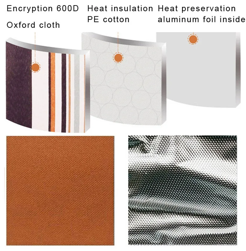 outdoor portable camping picnic bag with cutlery refrigerator bag cubiertos picnic set for 2 travel backpack cooler ice bags free global shipping