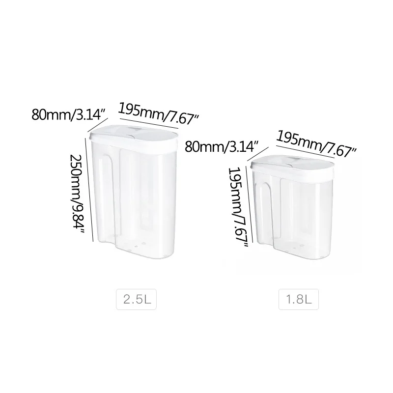 

Grains, Cans, Sealed Storage, Storage Tanks, Large Kitchen Food Storage Boxes, Dry Goods, Sealed Cans, Grains, Transparent