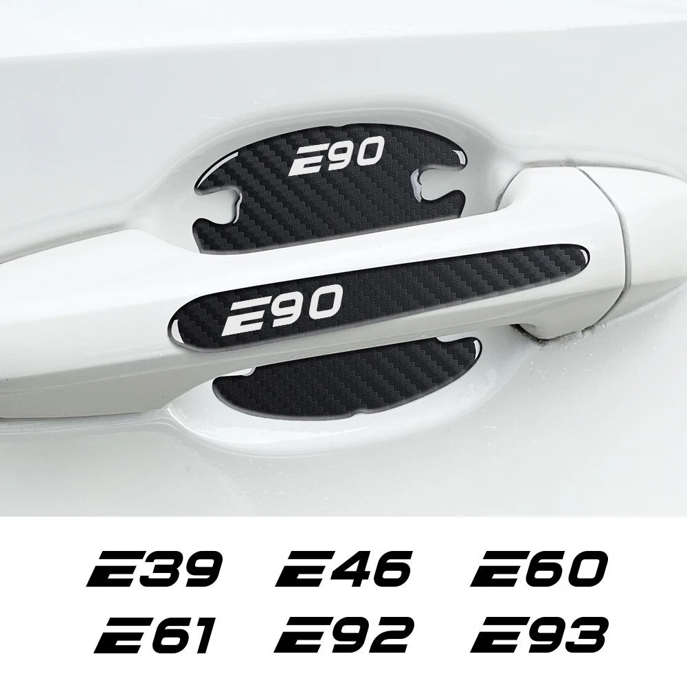 8 шт. наклейки на дверные ручки BMW E46 E90 E60 E39 E36 E92 E87 E70 E91 E53 E30 E34 E83 E61 E28 E62 E93 |