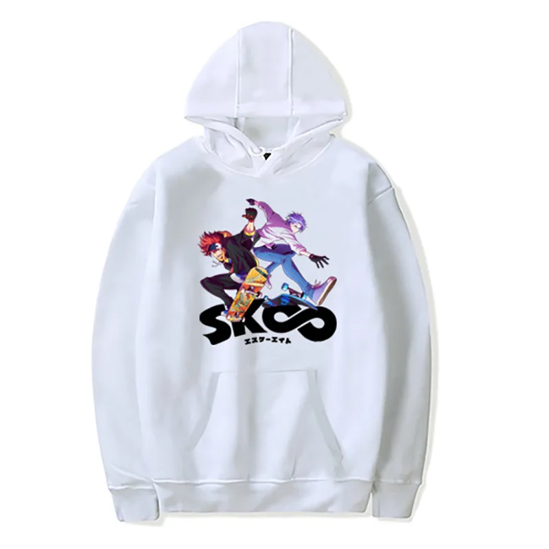 Harajuku SK8 the Infinity Unisex Hoodies Japanese Anime SK8 the Infinity Printed Men's Hoodie Streetwear Casual Sweatshirts
