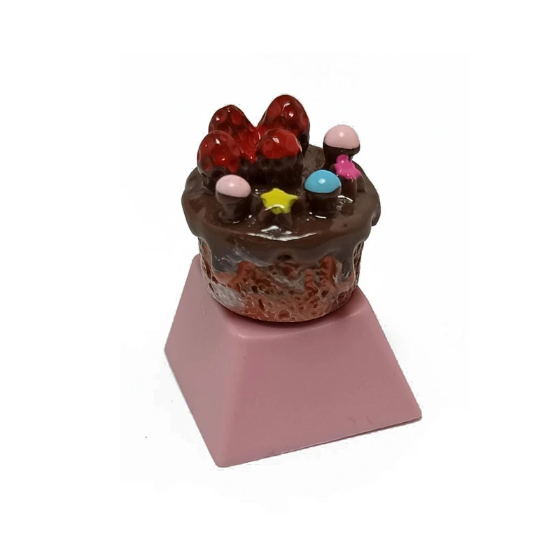 1 шт. прочные креативные колпачки клавиш PBT OEM профиль R4 вкусные торты Замена